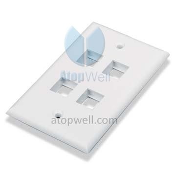 Face Plate USA type 4port