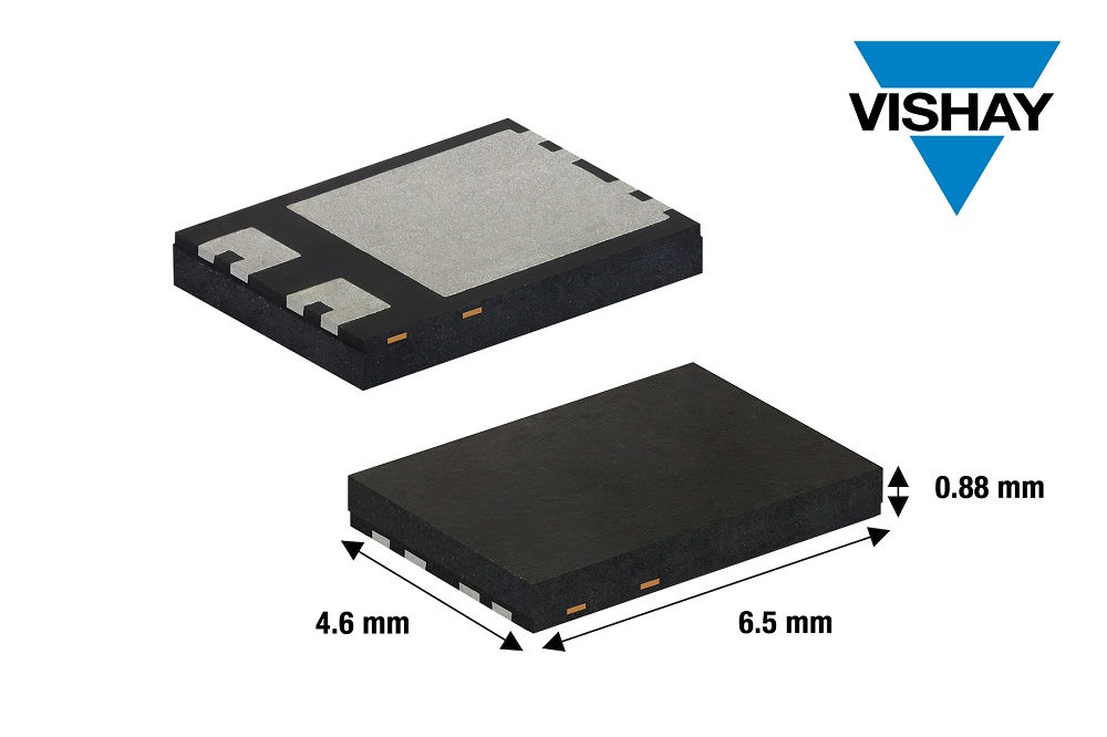 Vishay’s New 200 V FRED Pt Ultrafast Recovery Rectifiers in DFN6546A Package Support up to 15 A