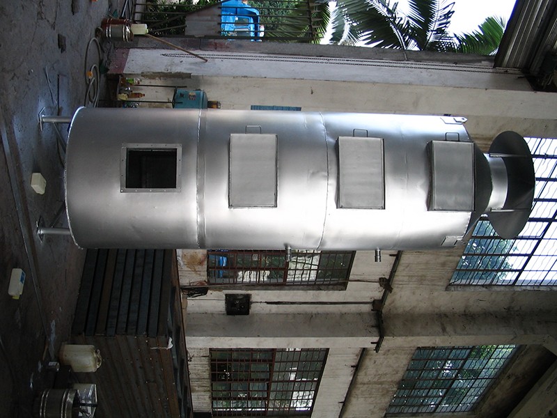 Spray purification tower