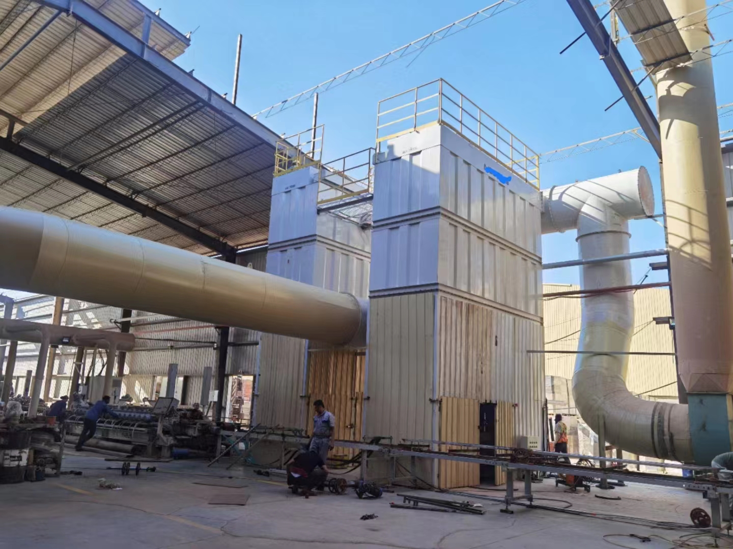 Overseas ceramic company edging dust removal equipment 3