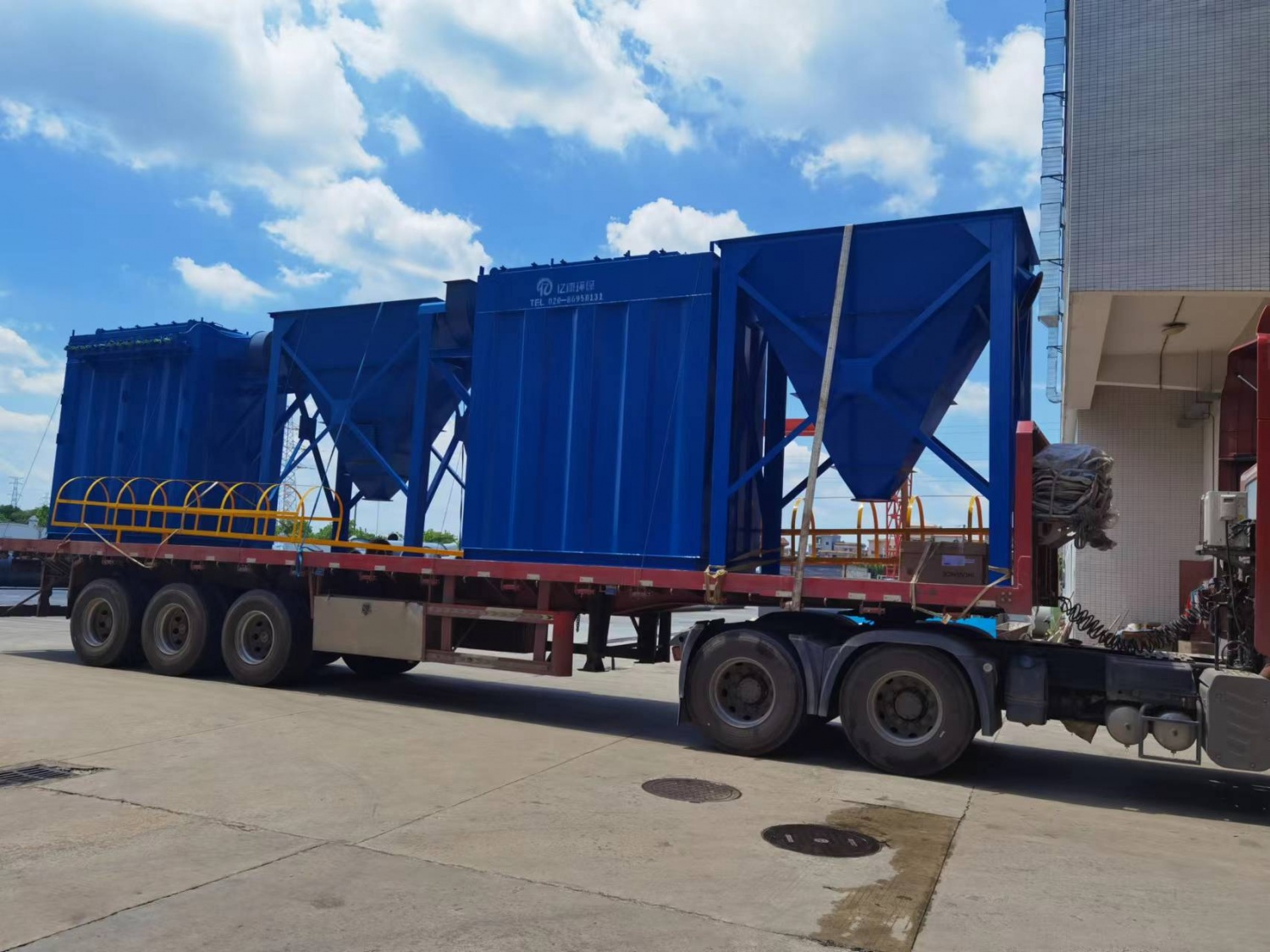 Supply of dust removal equipment for cement manufacturers 2