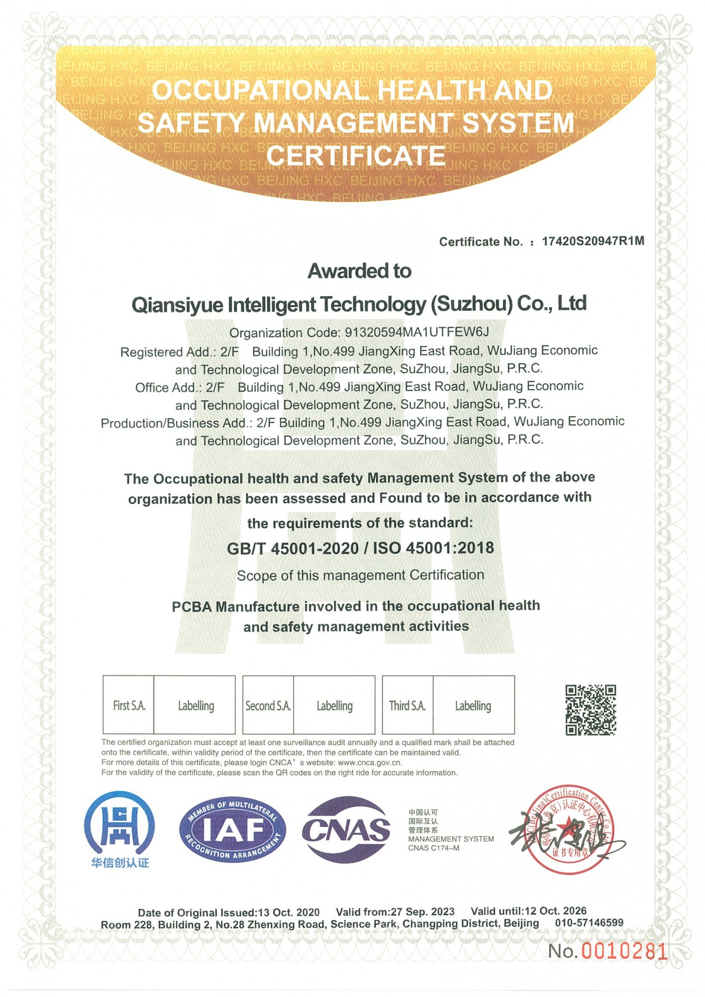 ISO 45001:2018