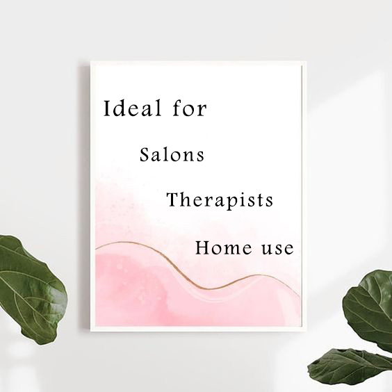 Ideal for salons, therapists, and home use