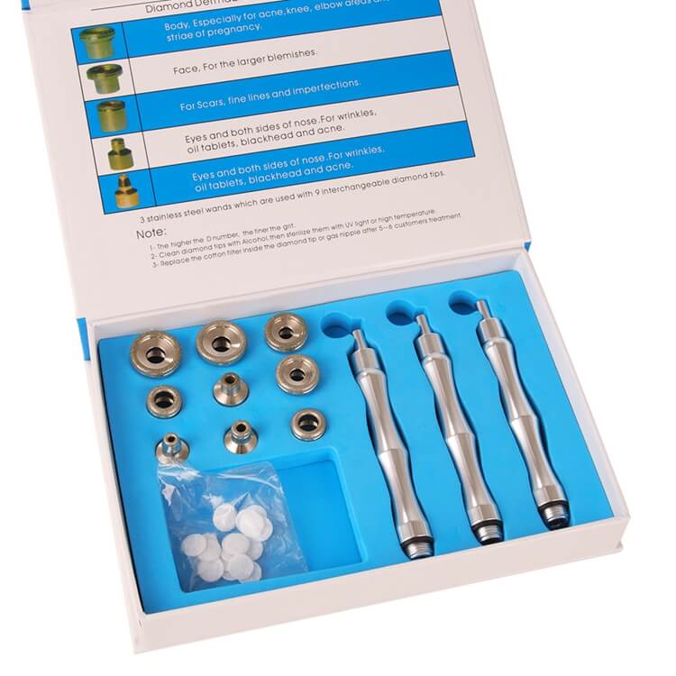 2.	Diamond Microdermabrasion Tips Usage Guidelines
