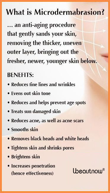 10.	Using our Microdermabrasion Machine, you and your clients will enjoy the following benefits