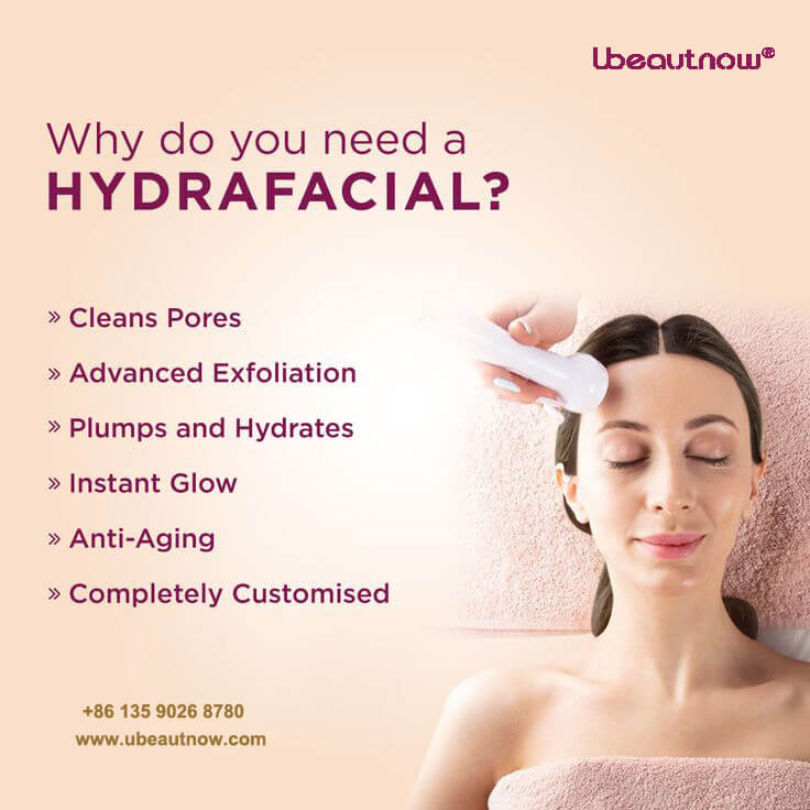Hydrafacial benefits: 