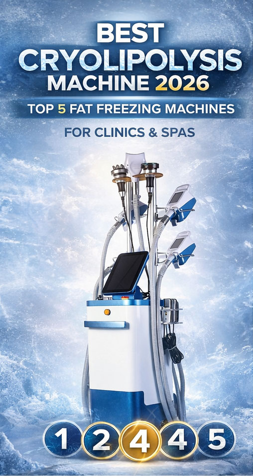 Best Cryolipolysis Machine 2026: Top 5 Fat Freezing Machines for Clinics & Spas