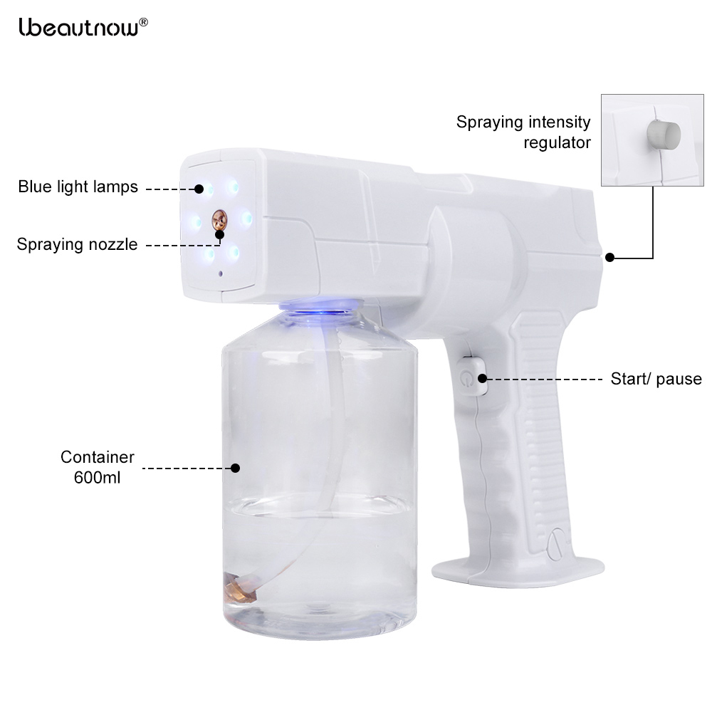 UMU0002 Ubeautnow Wireless Blue Light Disinfectant Nano Spraying Gun