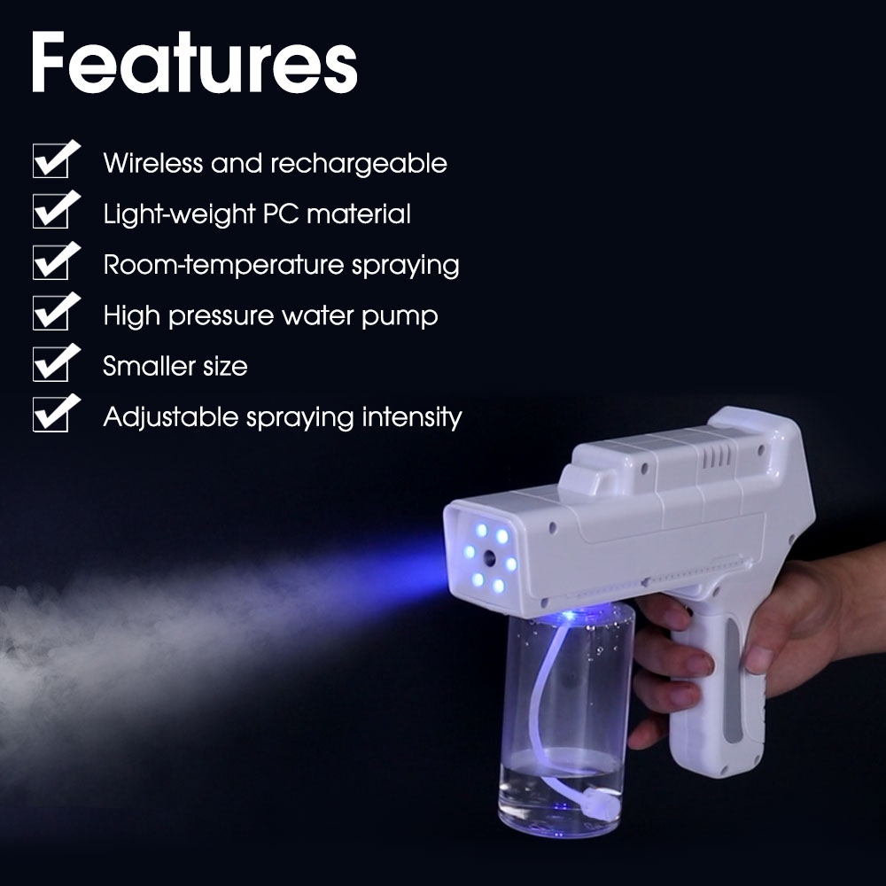 UMU0001 Ubeautnow wireless nano spray gun for disinfection