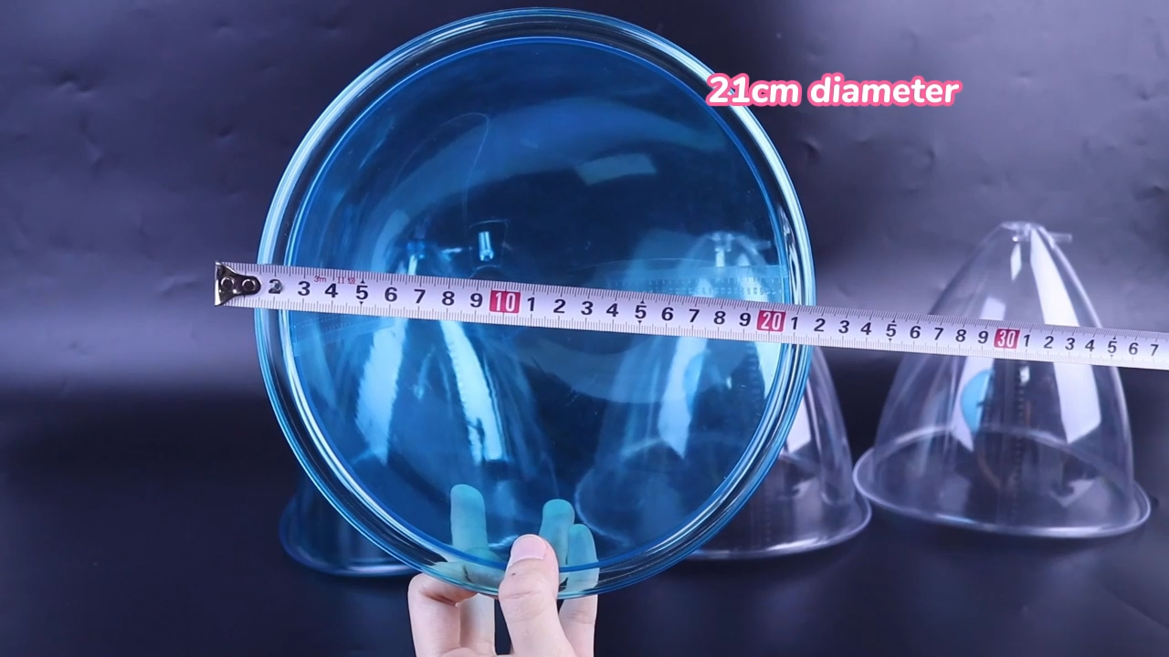 XLCup UME0004-X Ubeautnow XLCup 180ml/21cm Vacuum Breast & Buttock Lift Machine