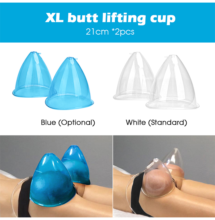 XLCup UME0004-X Ubeautnow XLCup 180ml/21cm Vacuum Breast & Buttock Lift Machine