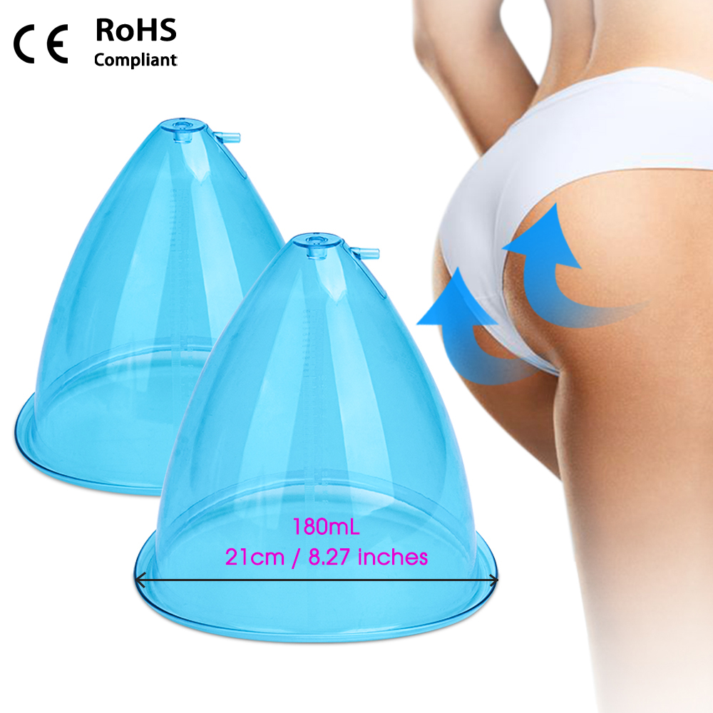 XLCup UME0004-X Ubeautnow XLCup 180ml/21cm Vacuum Breast & Buttock Lift Machine