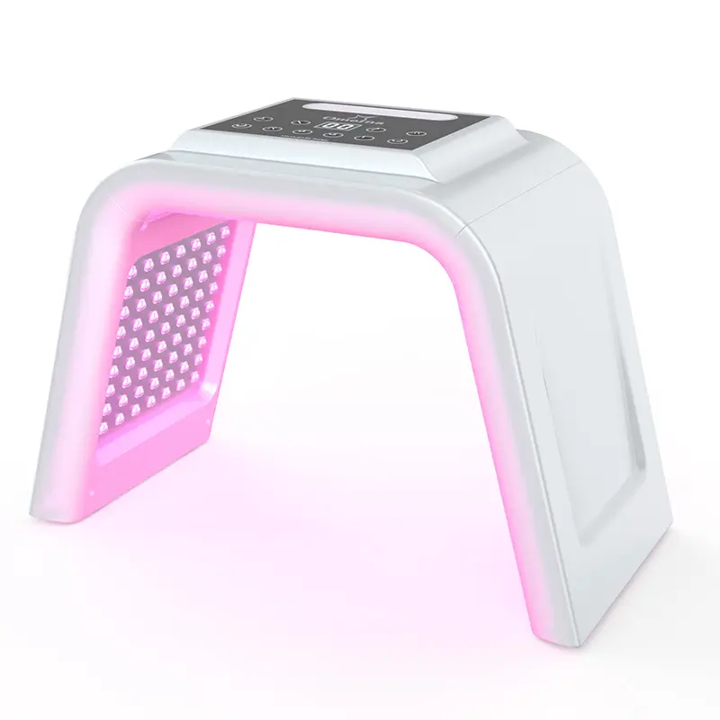Ubeautnow Tri-Folding LED Light Therapy Machine with Cold Spray 7-Color Skin Rejuvenation Device