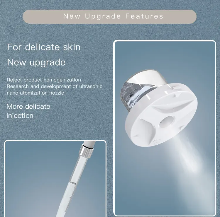 Ubeautnow Tri-Folding LED Light Therapy Machine with Cold Spray 7-Color Skin Rejuvenation Device