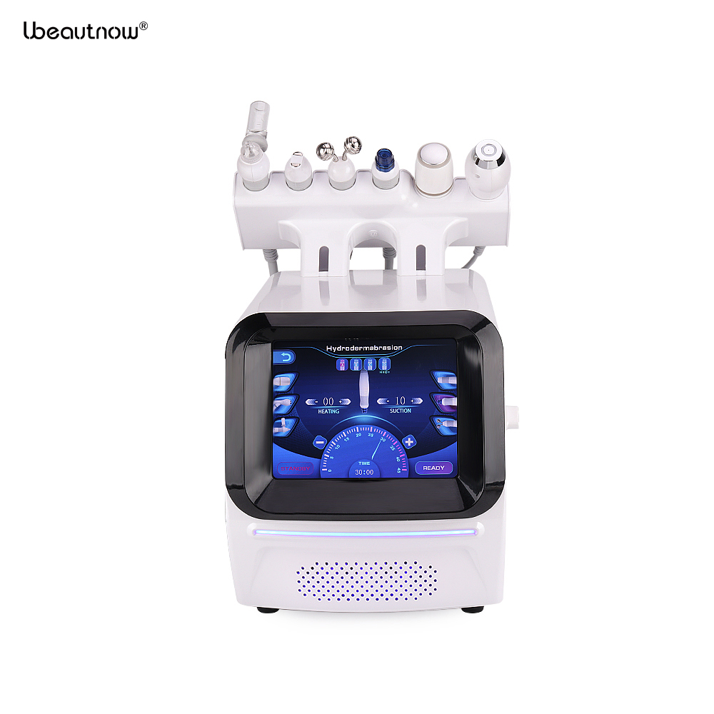 Ubeautnow UMF0053 6-in-1 Hydrogen Oxygen Hydro Facial Machine with RF & EMS