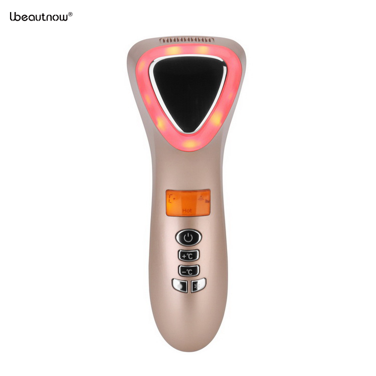 UMF0049 Ubeautnow lcd ultrasonic & hot & cold hammer with photon skin care