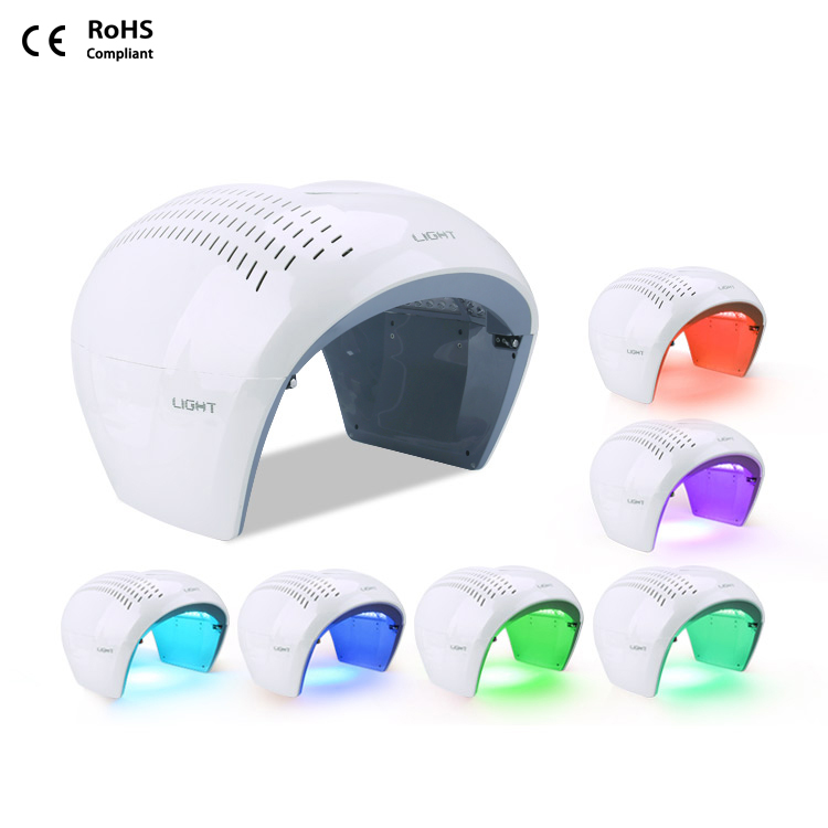 Ubeautnow 7 Color LED Light Therapy Machine Professional Skin Rejuvenation & Acne Treatment Device