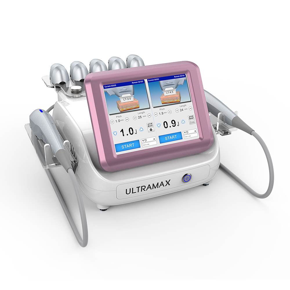 UMF0066 Ubeautnow Latest 2-Handle Dual Control 7D Hifu Machine