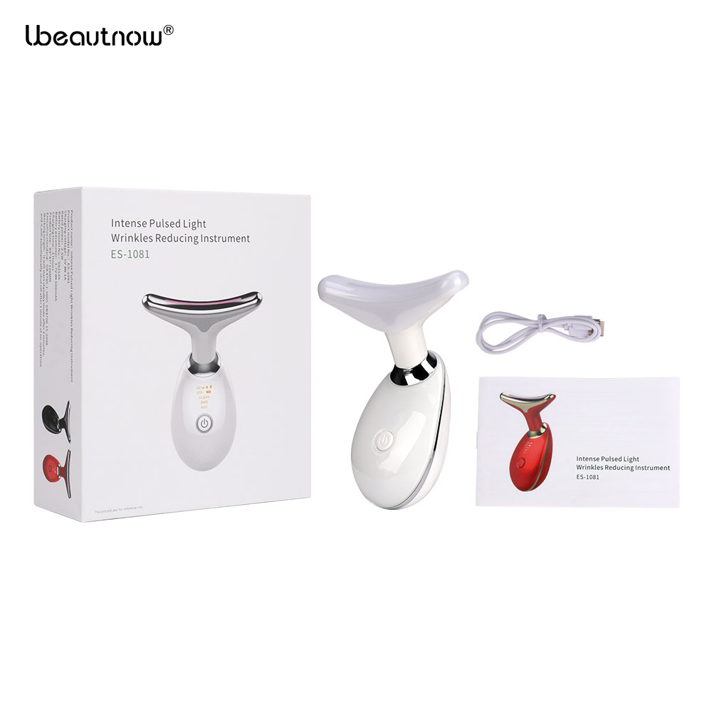 UMF0036 Ubeautnow 3-Color LED & EMS Neck Line Remover
