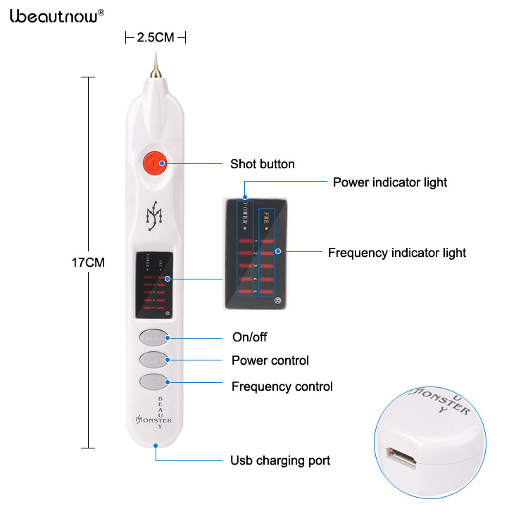 Ubeautnow Magic Plasma Pen – Professional Plasma Skin Tag, Mole & Freckle Removal Device
