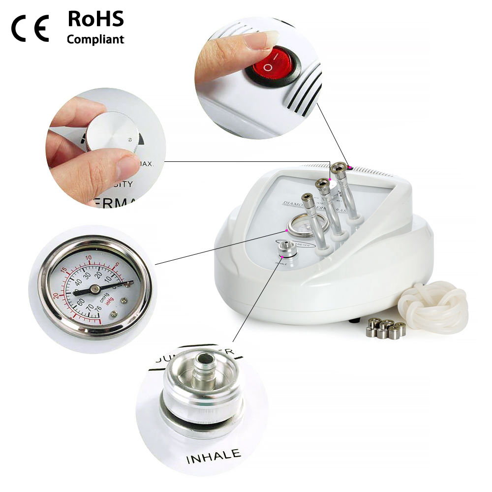 Ubeautnow UMF0017 Portable Diamond Microdermabrasion Machine – Professional Skin Exfoliation Device