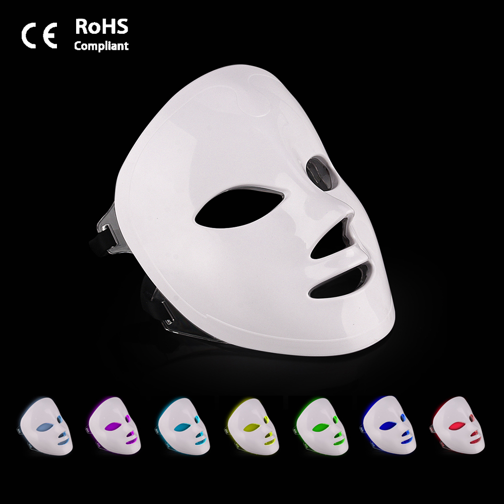 UMF0006 Ubeautnow 7 Colors PDT Facial Skin Rejuvenation LED Mask