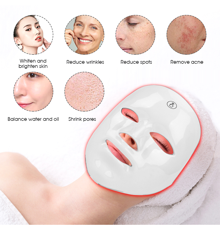 UMF0001 Ubeautnow 7-Color LED Facial Beauty Mask