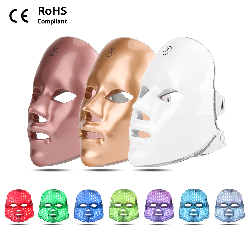 UMF0001 Ubeautnow 7-Color LED Facial Beauty Mask