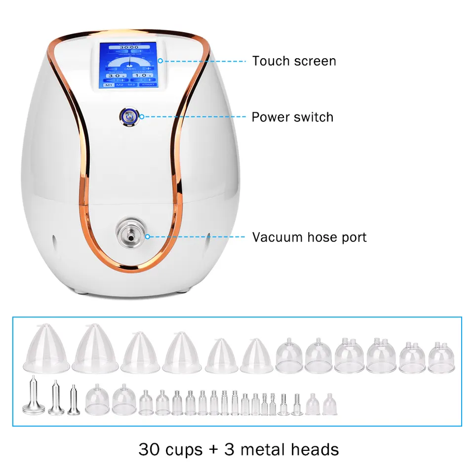 Ubeautnow UMB0005 Portable Vacuum Breast Enlargement Machine – Breast Enhancement, Butt Lift & Body Sculpting Therapy Device