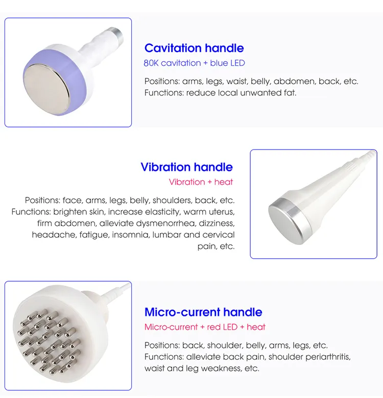 UMS0024 Ubeautnow 6 in 1 80k Cavitation Slimming Machine