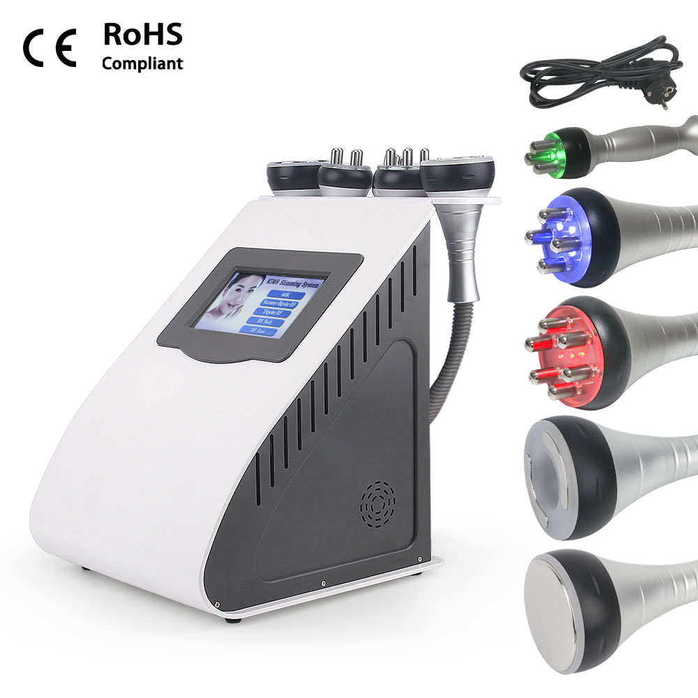 Ubeautnow 5 in 1 Cavitation Slimming Machine – RF Vacuum Body Contouring & Fat Reduction Device