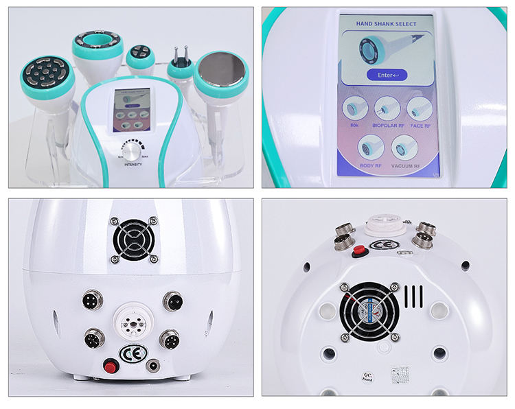 Ubeautnow 5 in 1 80K Cavitation Vacuum RF Body Slimming Machine – Body Contouring & Skin Tightening Device