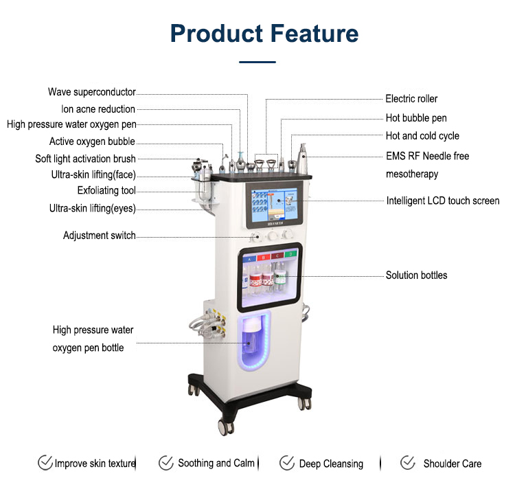 Ubeautnow UMF0079 Professional Hydro Dermabrasion & Scalp Treatment System