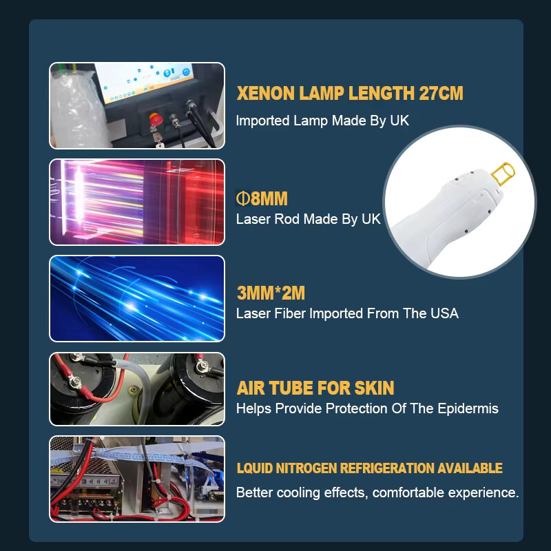 UR0007 Ubeautnow1064nm Long Pulse Laser Hair Removal Machine Gental Max Pro