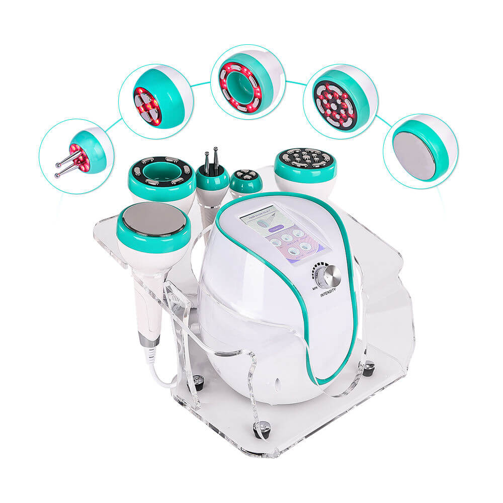 Ubeautnow 5 in 1 80K Cavitation Vacuum RF Body Slimming Machine – Body Contouring & Skin Tightening Device