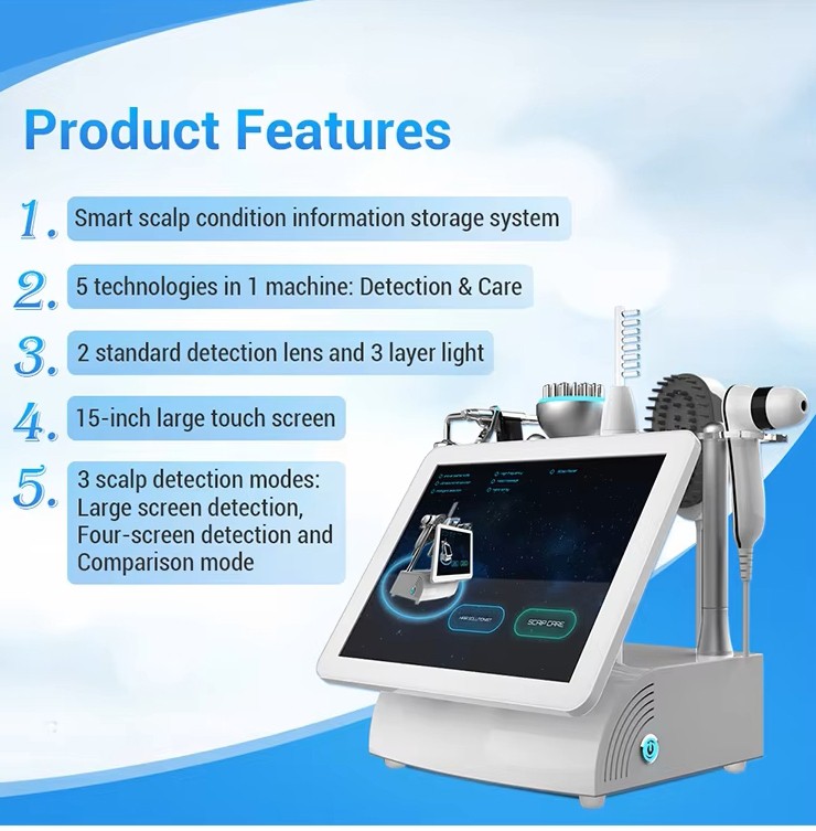 Ubeautnow 5-in-1 Scalp Analysis & Hair Care Machine