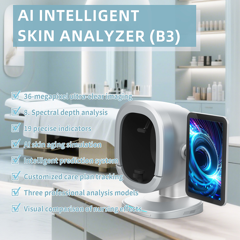 Ubeautnow B3 AI Skin Analyzer Machine – Professional Facial Skin Analysis System