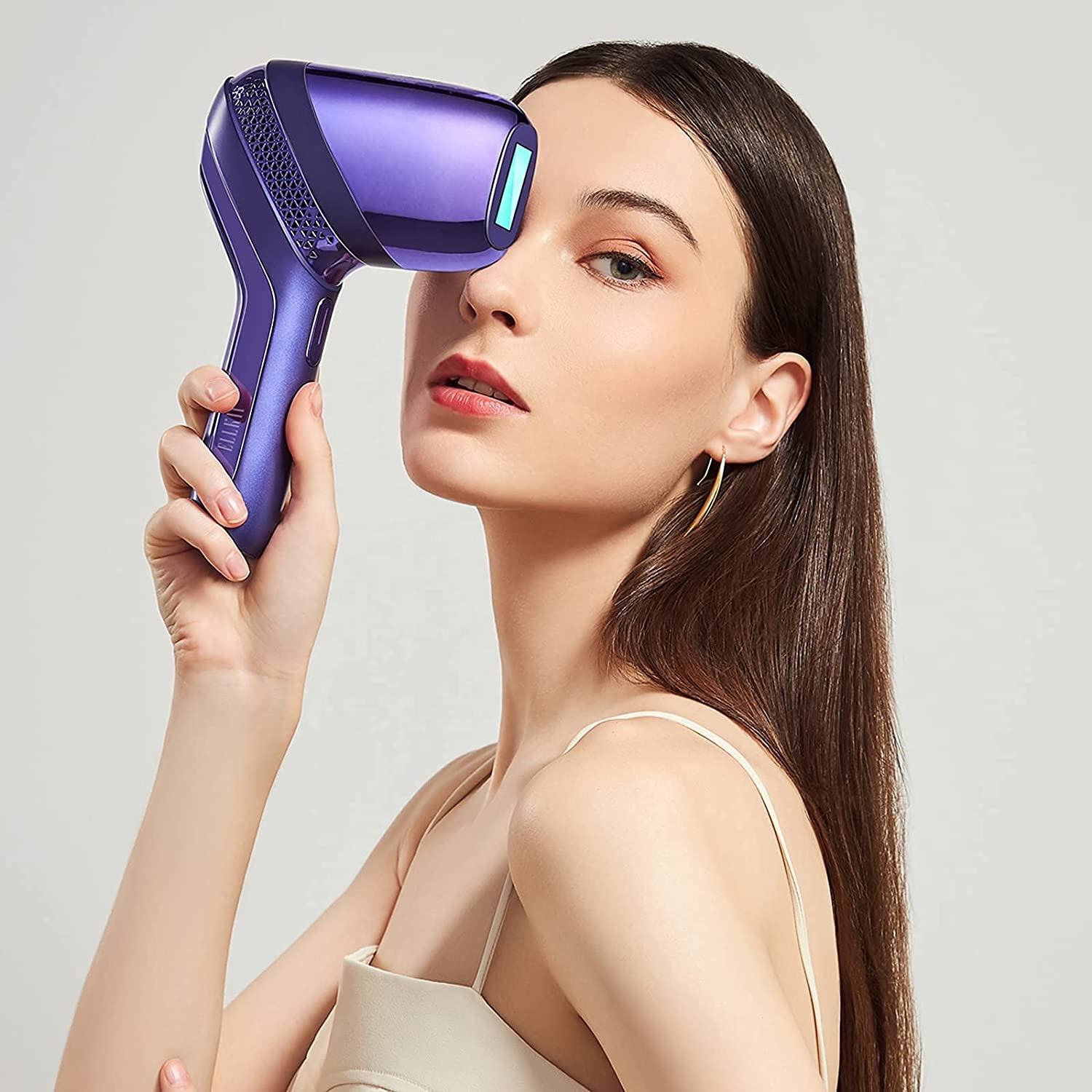 Ubeautnow permanent home use IPL laser hair removal painless hair removal device for women and men