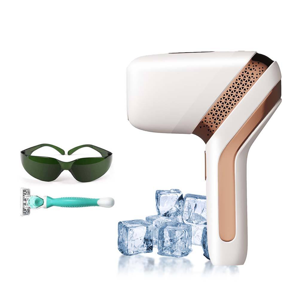 Ubeautnow permanent home use IPL laser hair removal painless hair removal device for women and men