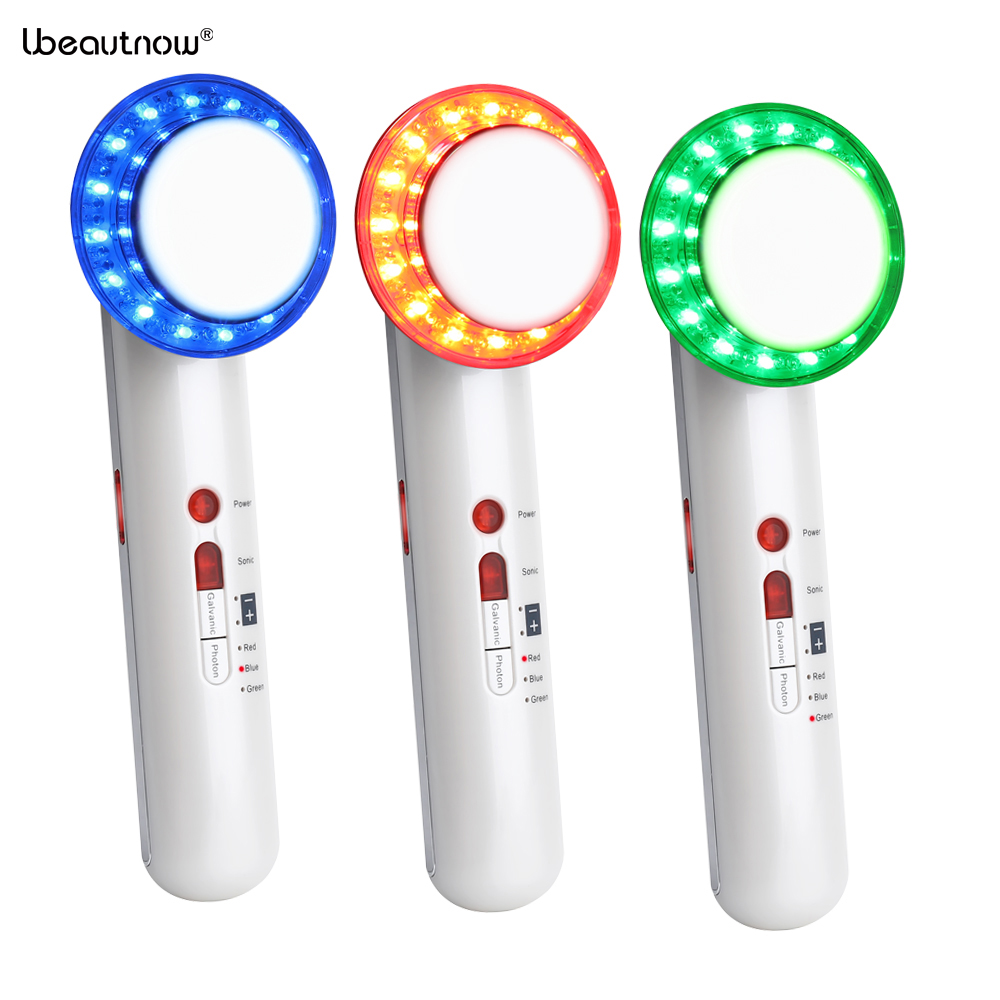 Ubeautnow 7-in-1 Ultrasonic Cavitation & EMS Body Slimming Machine with LED Light （Pearl White）