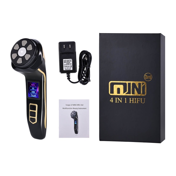 Ubeautnow Mini 4-in-1 HIFU Machine – Multi-Function Skin Tightening & Face Lift Device