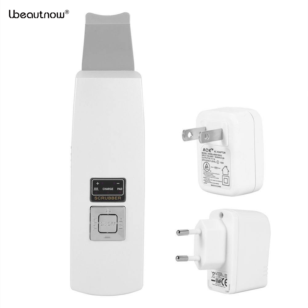 Ubeautnow UMF0009 Ultrasonic Facial Skin Scrubber – Deep Cleansing & Skincare Absorption Booster