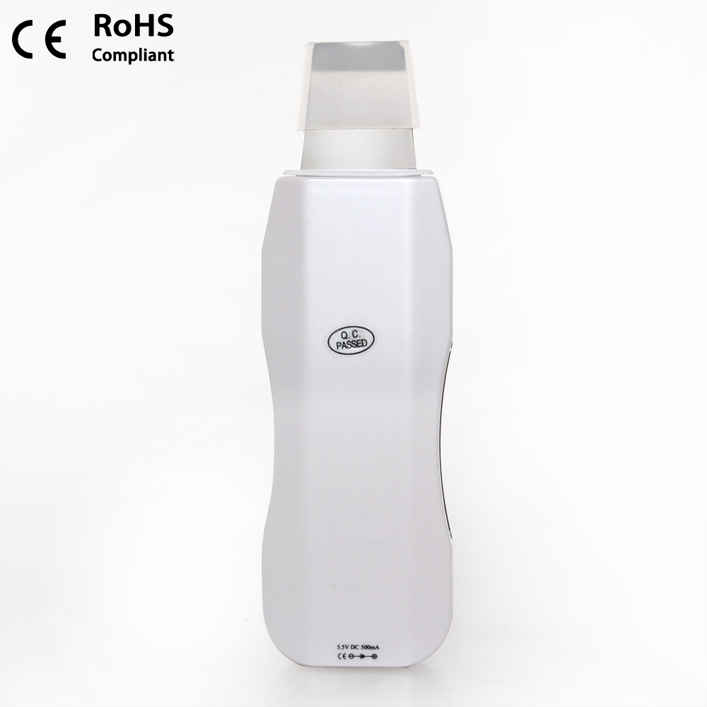 UMF0008 Ubeautnow Portable Ultrasonic Skin Scrubber – At-Home Blackhead Remover & Face Spatula