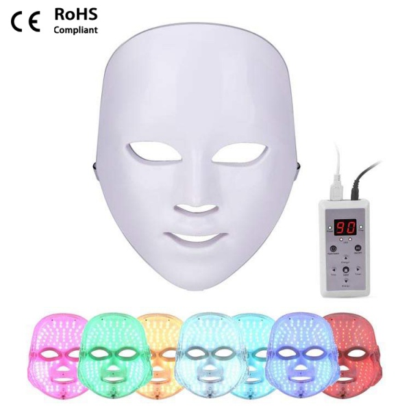 Professional 7 Color PDT LED Facial Mask – Ubeautnow