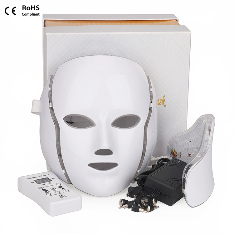Ubeautnow UMF0002 Face and Neck LED Mask for Red Light Therapy & Skin Firming