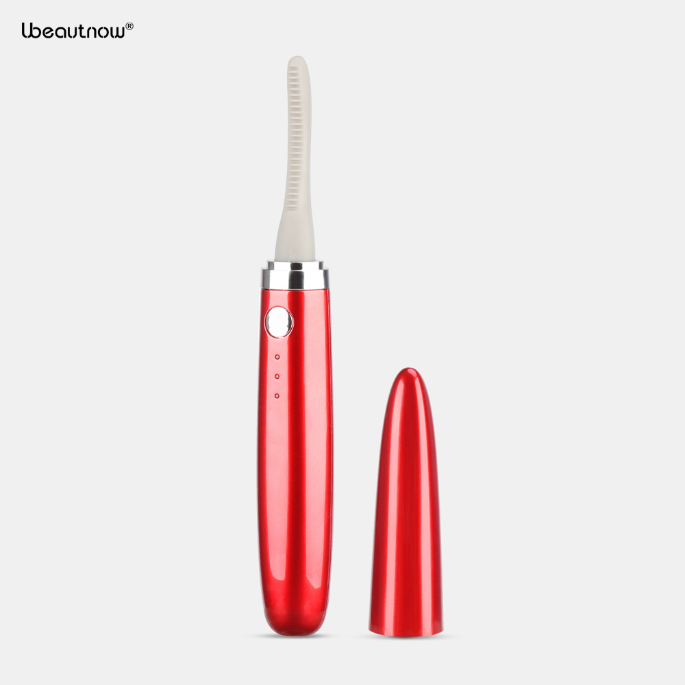 Ubeautnow Mini Heated Eyelash Curler – Rechargeable Electric Lash Curler for Long Lasting Curl, Portable USB Beauty Tool