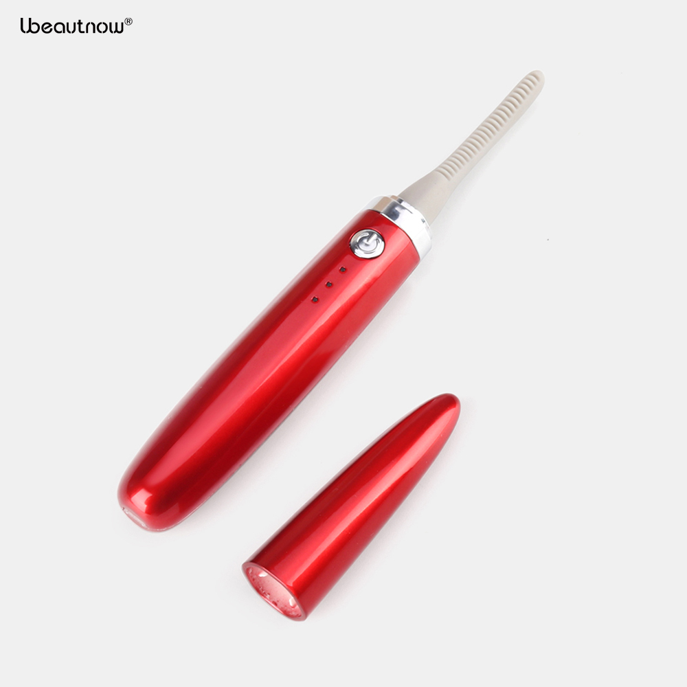 Ubeautnow Mini Heated Eyelash Curler – Rechargeable Electric Lash Curler for Long Lasting Curl, Portable USB Beauty Tool