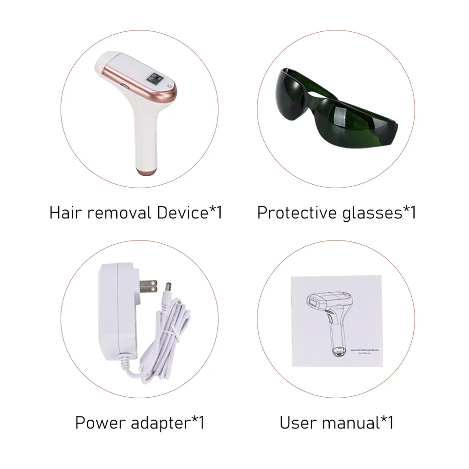 UMR0002 Ubeautnow Portable Laser Hair Removal Machine