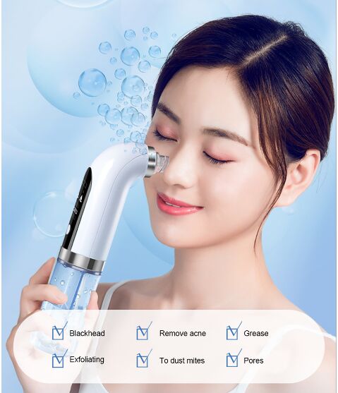 Electric Blackhead Remover with Strong Suction – Deep Pore Vacuum Cleaner