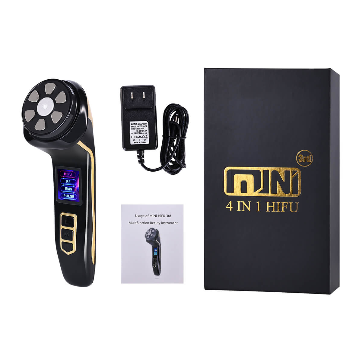 Professional 4-in-1 Mini HIFU Machine – Salon Facial Lifting Equipment